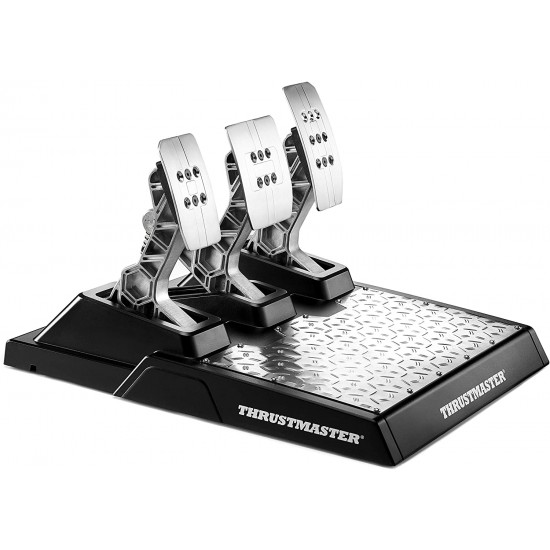 Thrustmaster T-LCM Pedals (LoadCell 3-Pedalset, 16-Bit Magnetic sensors - USB / RJ12 connectors for PS4 / Xbox One / PC)